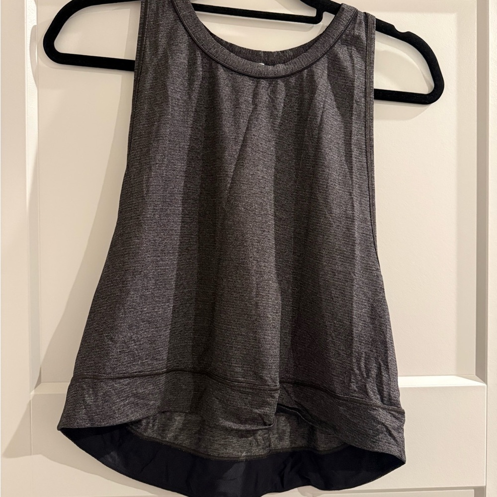 lululemon athletica Charcoal Gray Performance Tank